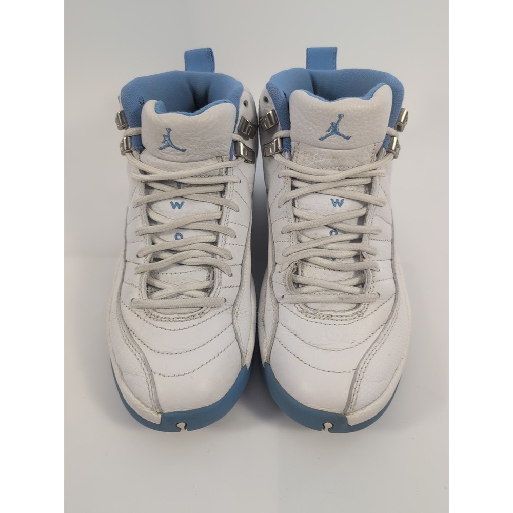Air Jordan 12 Retro White University Blue Melo 2004 Women's Size 6 - Picture 3 of 12